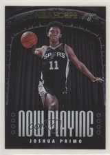 2021-22 Panini NBA Hoops Now Playing Holo Joshua Primo #12 9jw