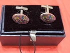 Ted Baker Floral Pattern Cufflinks