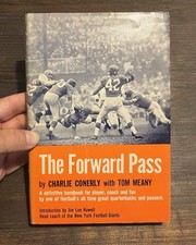 New York Giant The Forward Pass Charlie Conerly Tom Meany 1960 1st HCDJ NFL ARC
