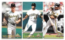 1994 Fleer Extra Bases - PITTSBURGH PIRATES Team Set