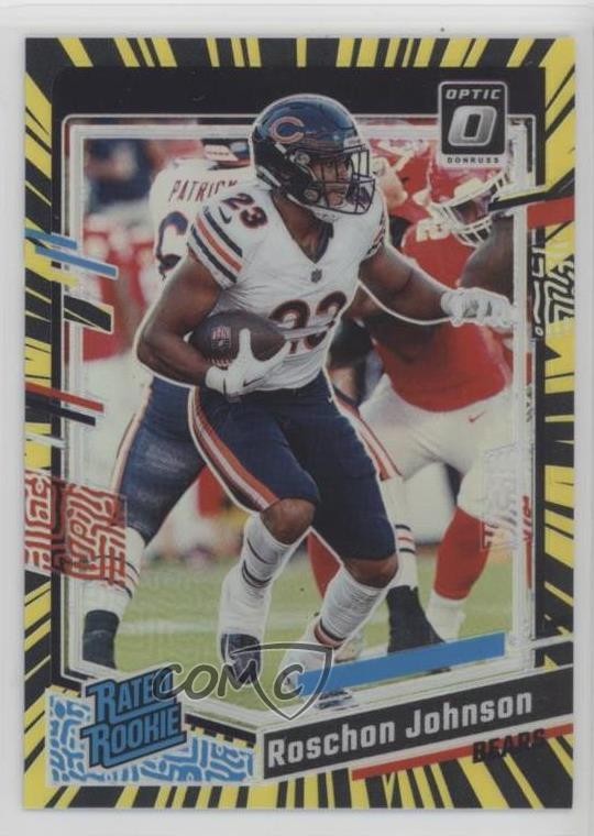 2023 Donruss Optic Rated Rookie Electricity Prizm 40/69 Roschon Johnson #217 1u6