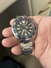 SEIKO ProspeX PADI SRPB99K1 Samurai Automatic Diver's Watch Steel Date Pepsi NOS 9