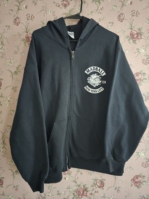 Vintage y2k Madball Zip Up Hoodie Gildan NYHC Hardcore Sz L Crossover Thrash