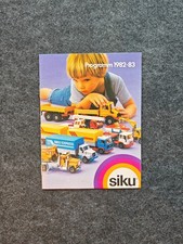 SIKU Katalog 1982-83 Prospekt Broschüre Sammler Spielzeug Modellbau