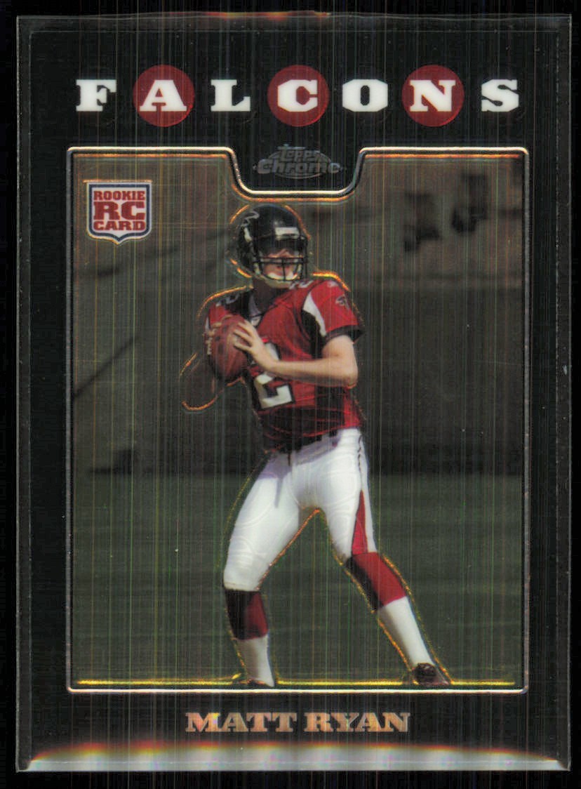 2008 Topps Chrome Matt Ryan Rookie Atlanta Falcons #TC166