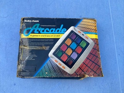 TANDY ARCADE Home Vintage Game Computerized 1992 radio shack  