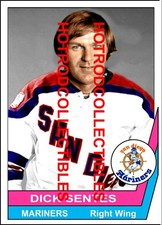 1977-78 OPC O Pee Chee Custom Dick Sentes San Diego Mariners WHA #454