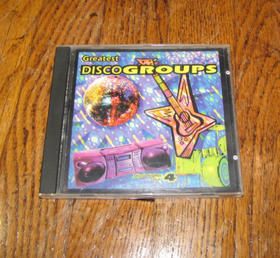 GREATEST DISCO GROUPS - DISCO NIGHTS VOL 4 - REBOUND RECORDS CD
