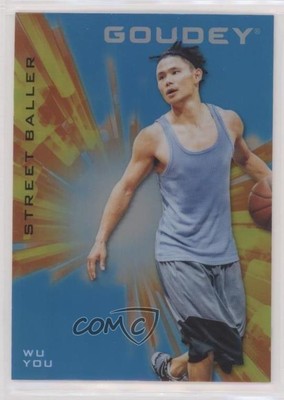 2021 Upper Deck Goodwin Champions Goudey Blue Platinum Wu You #G6 0g27