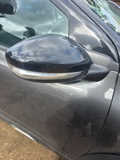 2018-20 CITROEN C4 CACTUS DRIVER SIDE WING MIRROR POWER FOLDING IN BLACK