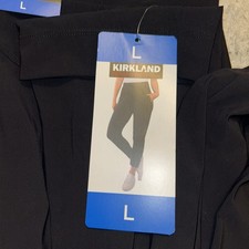 Kirkland Signature Ladie s Active Pant 4way Stretch Inseam 26.75in Black 99