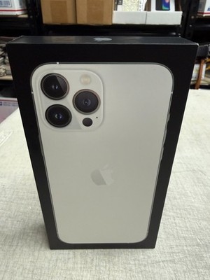 Iphone 13 Pro Max Silver 256GB EMPTY BOX ONLY REPLACEMENT