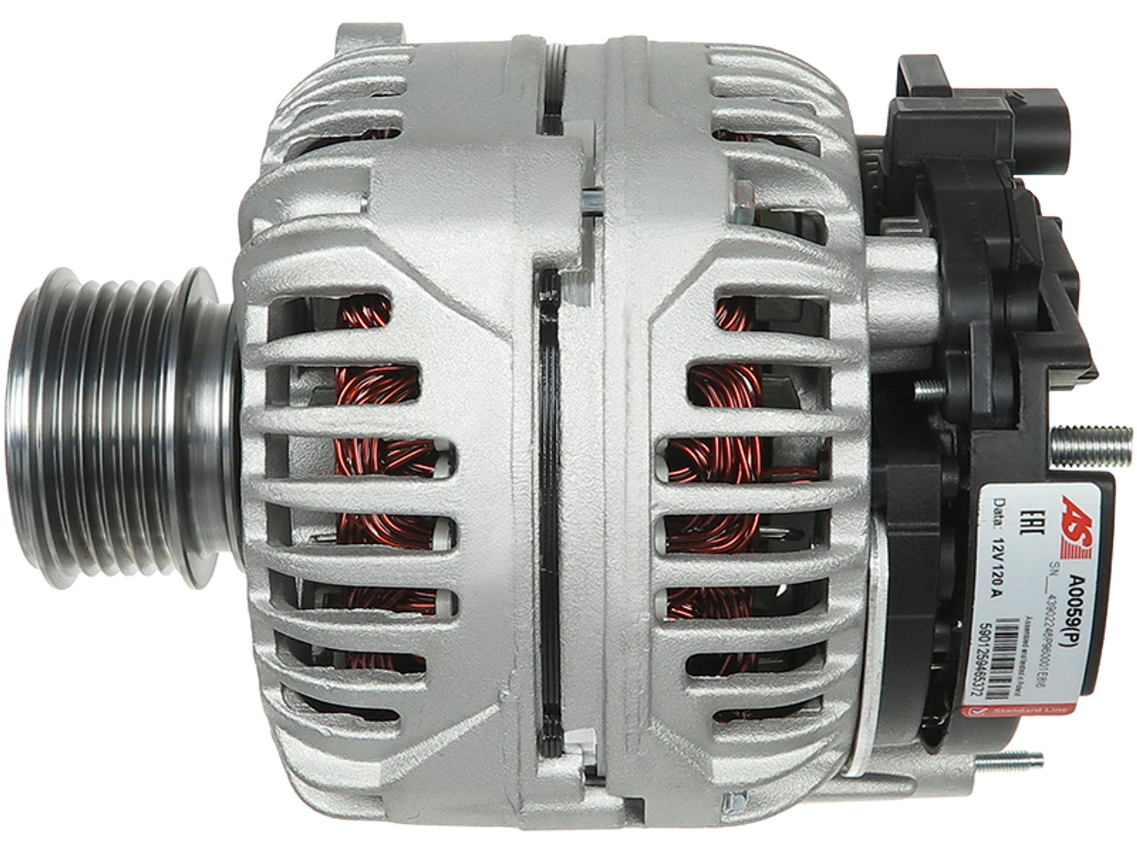 Brand New Alternator 12V 120A w/AFP for AUDI A2 A6 A3 1994-2010 OE 1570655