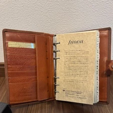 FILOFAX Dorchester New Personal Planner OPEL novelty Special Edition Rare