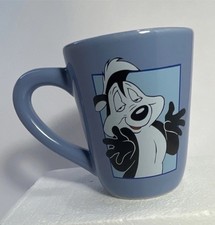 Warner Bros. Studio Store Pepe Le Pew Looney Tunes Blue Ceramic Mug 1998