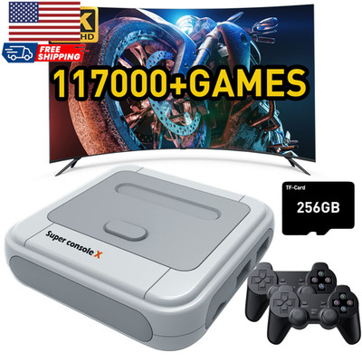 Super Console X Retro Video Game Console Built in 117,000+ Games Emulator Consol