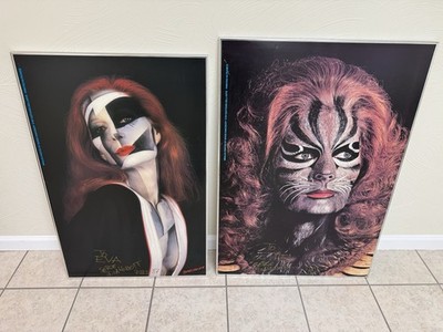 Two Autographed Serge Diakonoff Body Painting Art Pictures