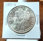 1881-S Morgan Dollar - UNC - Light Frosting & Mirrors - Amazing Luster