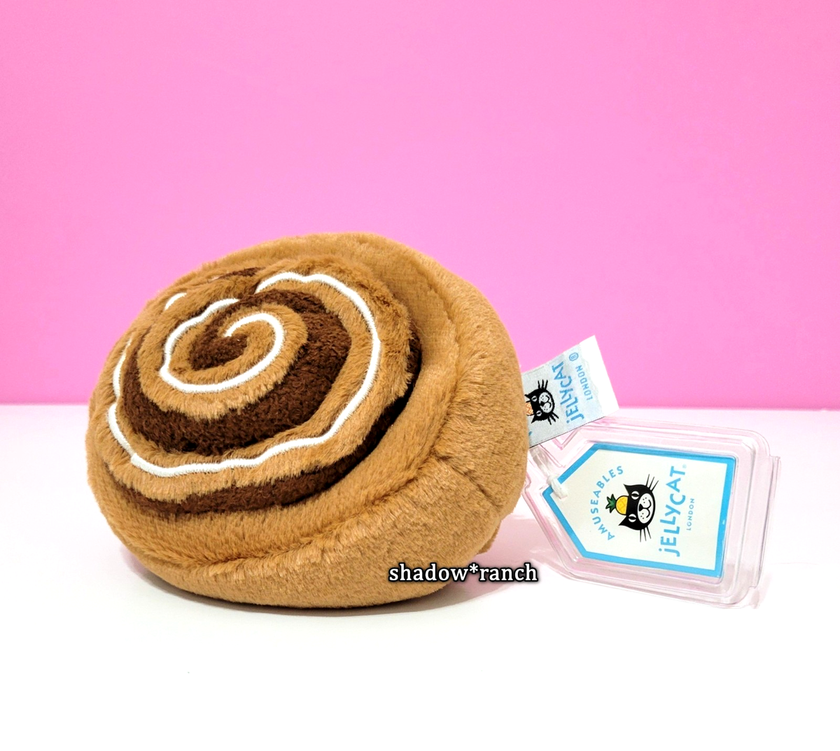 Jellycat Amuseables Cinnamon Bun Plush A4CNB Retired Foodie