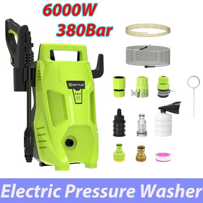 #ad 6000PSI 1.32GPM Pressure Electric High Pressure Washer 6000W Motor Jet Sprayer $70.00