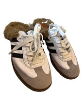Reimagined Adidas Samba Mules Flats Rare Size 8 US