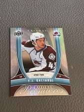 2009-10 Upper Deck Trilogy Rookie Premieres #133 T.J. Galiardi - 256/799