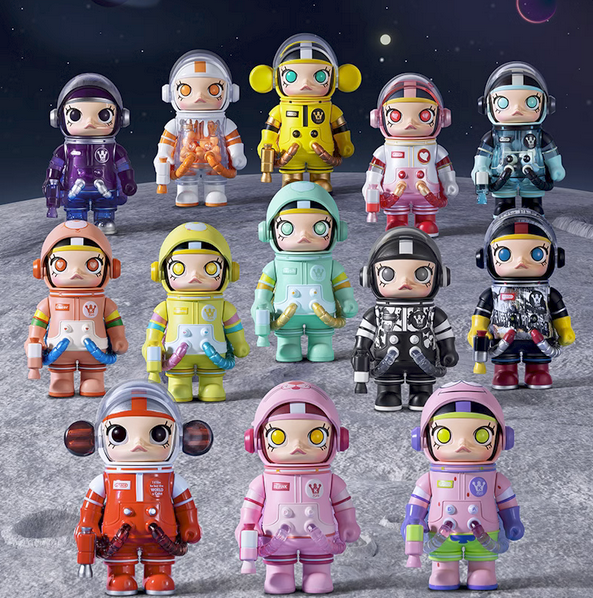 OFFICIAL Authentic Authentic 100% Mega Space Molly Series Box