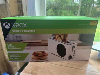 XBOX Series S Toaster Limited Edition Imprints Logo 2 Slice Long Slot LED NEW