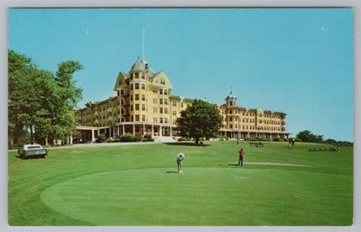 Postcard Samoset Hotel Rockland Maine