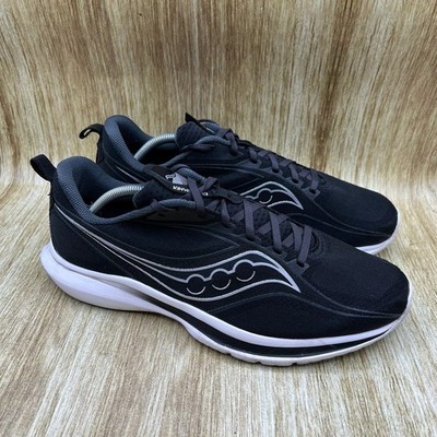 Saucony Kinvara 13 Men's Size 11.5 Black White Running Shoes Mesh S20723-05