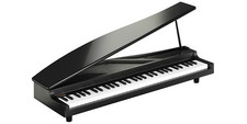 KORG microPIANOFORTE nero pianoforte digitale 61 tasti MICROPIANO-BK con adattatore CA nuovo