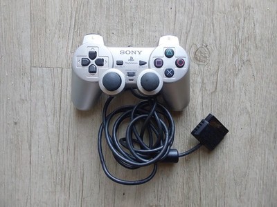 Sony PlayStation 2 DualShock 2 Controller, Silber, SCPH-10010