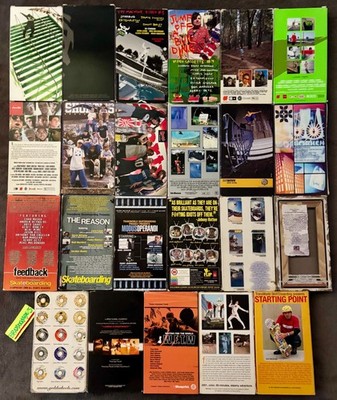 Skateboard Video VHS Collection (Classics & Randoms - 23 Videos In