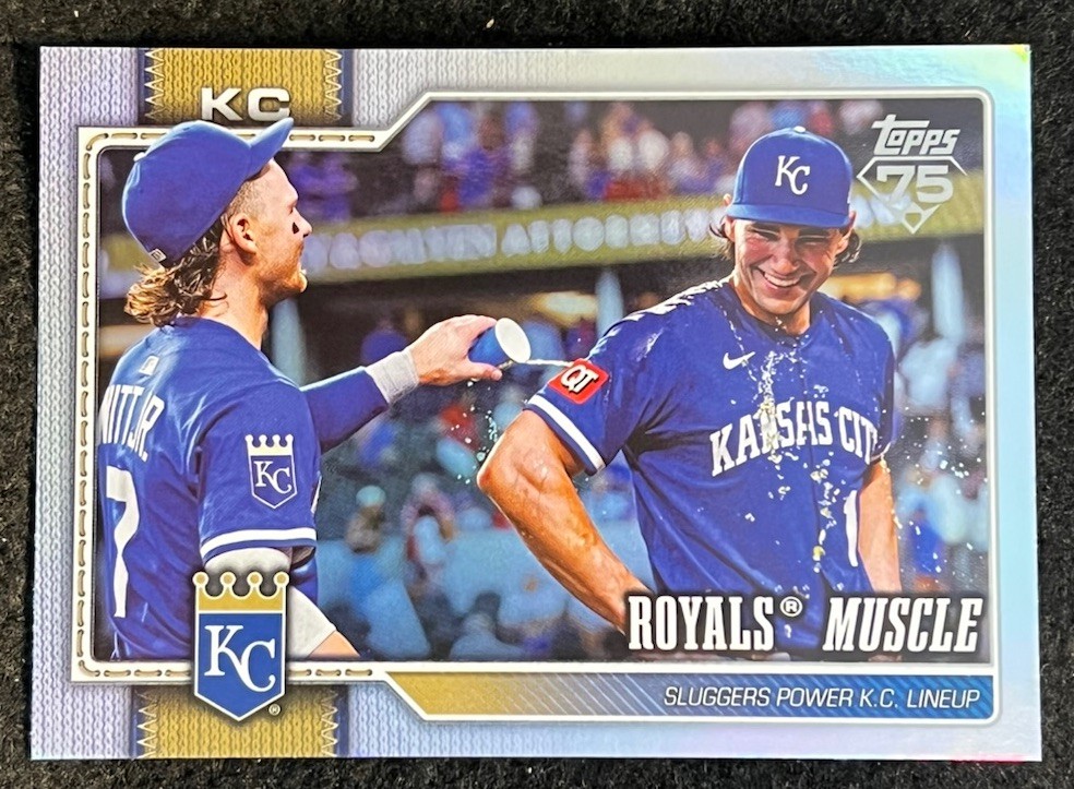 2026 Topps Series 1 - Rainbow - Witt Jr/Caglianone - “Royals