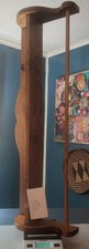 SOLID WOOD 38" WALL SHELF With TOWEL BAR
