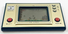 Nintendo Game & Watch - Wide Screen - Fire (FR-27) Used