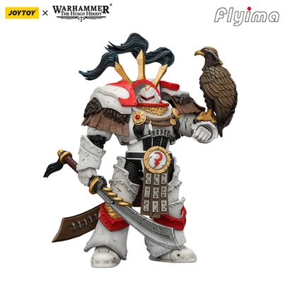 JOYTOY Warhammer 40 1/18 Action Figure White Scars Legion Praetor