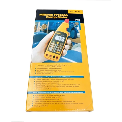 In Box FLUKE 773 Milliamp Process Clamp Meter
