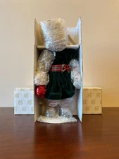 HERITAGE SIGNATURE COLLECTION porcelain Christmas doll “ Rachael” with COA new