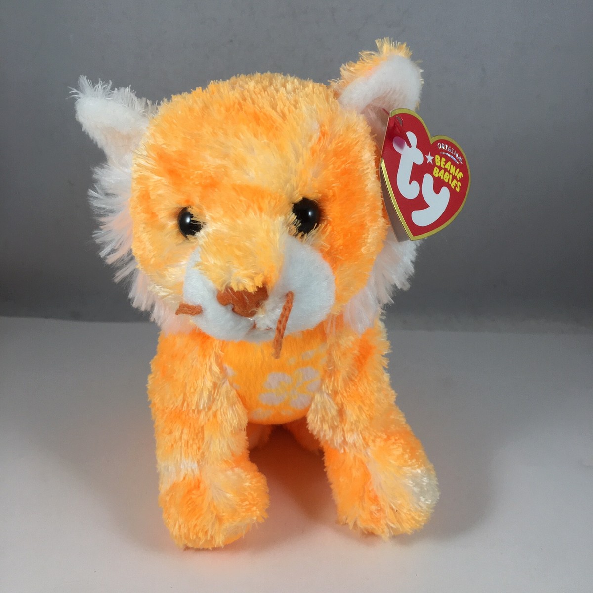 Ty Beanie Baby SANDALS the Tiger (6 Inch) Plush Toy NEW MINT with MINT  TAGS