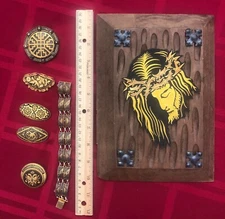 Damascene Toledo Jewelry and Plaque Bundle - 7 Items