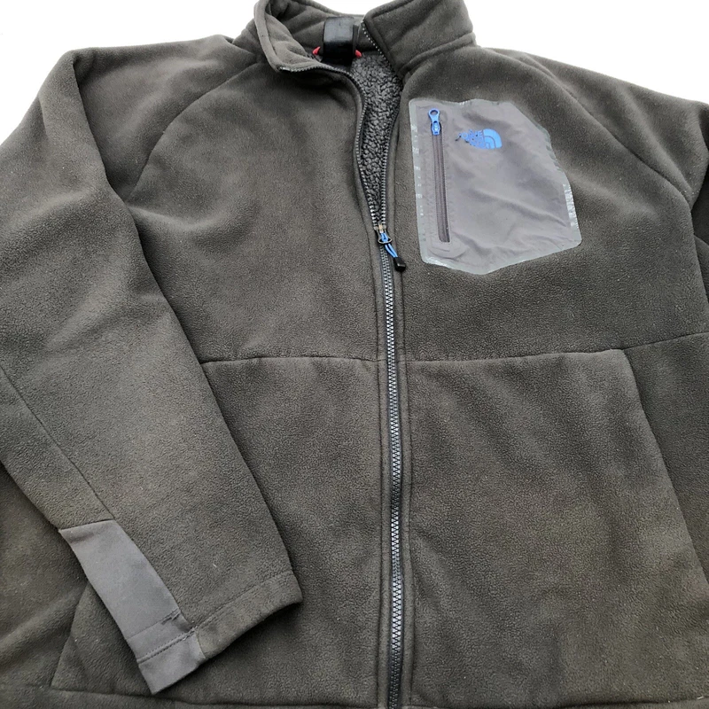 north-face chimborazo full zip sherpa lined fleece jacket