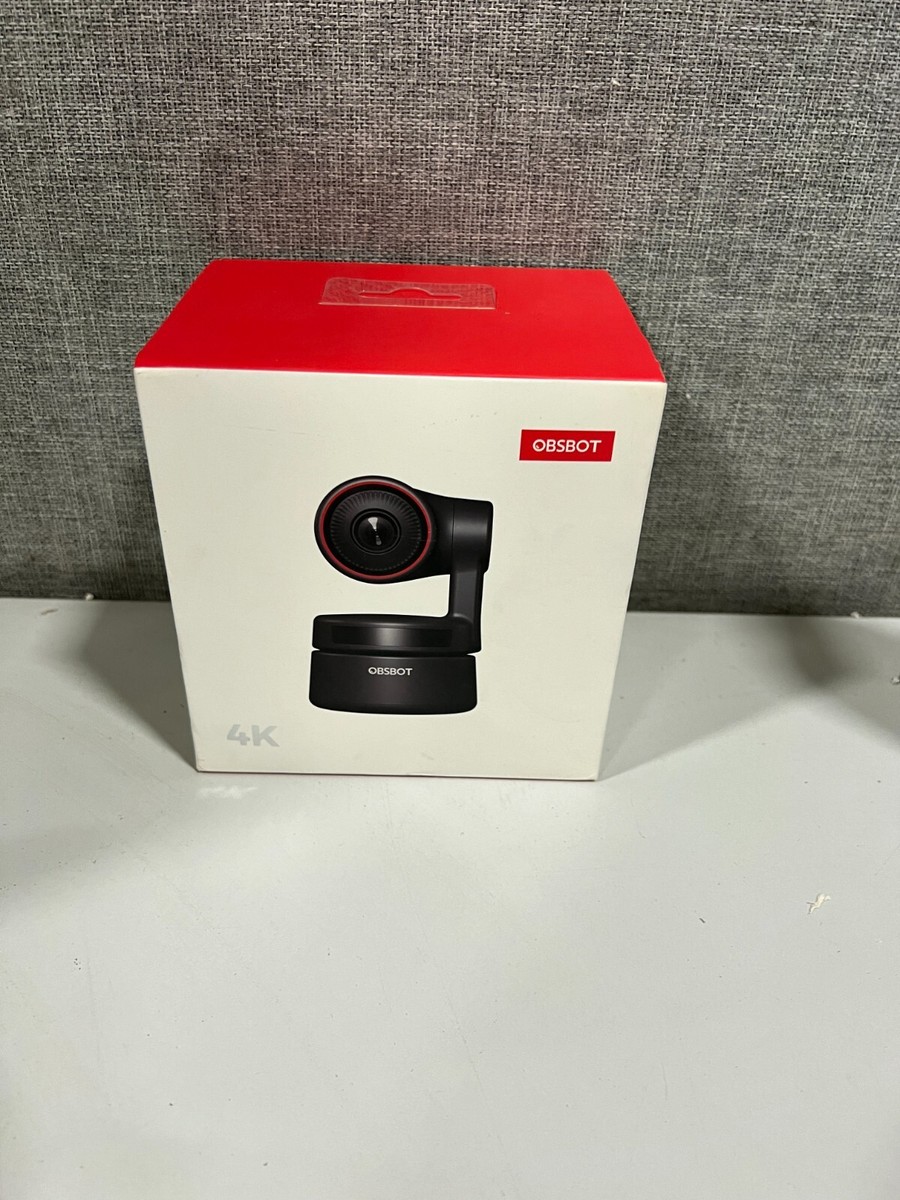 OBSBOT Tiny 4K Webcam 4K 3840 x 2160 Pixel Stand | eBay
