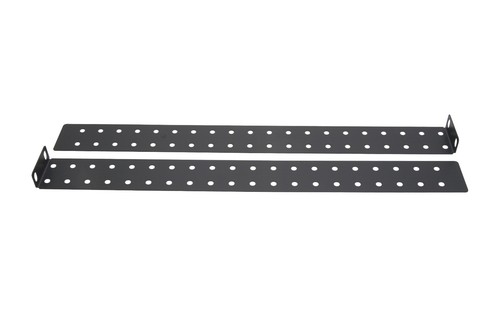 1U Adjustable Rack Mount Server Shelf Rails, 16.14" Deep, 6lb Capacity Black lot - Picture 5 of 7