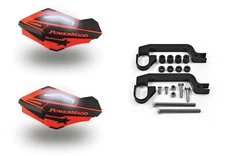 Powermadd Sentinel LED Lights Hand Guards Red Black Mount LTR 450 LT-R 450