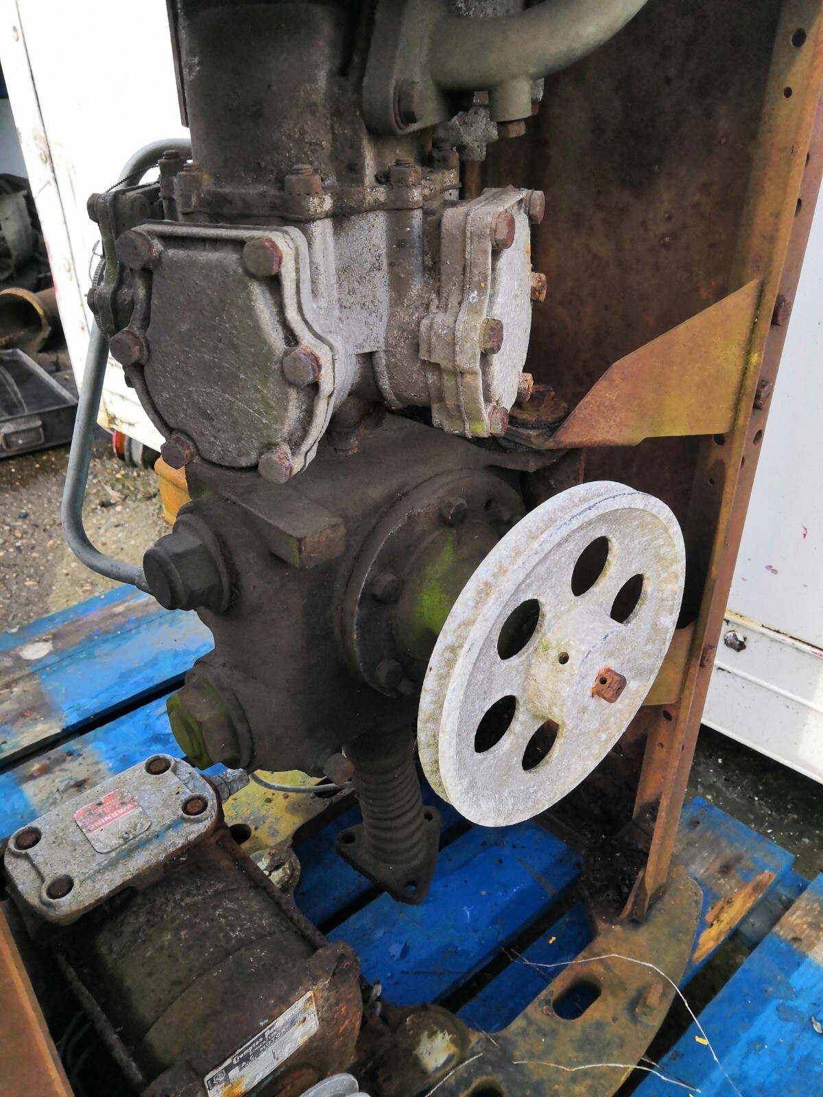 Vintage Gilbarco Petrol Pump for Restoration Spare Parts Barn Find