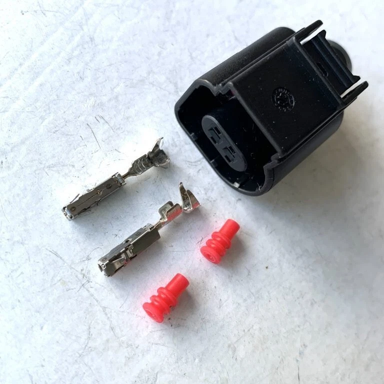 AUDI VW 8K0973702 NEW OEM GENUINE CONNECTOR 2 pin 1,5 mm | eBay