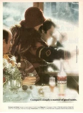 BITTER CAMPARI SODA Advertising 1 page original 1979 photo by Gianbarberis