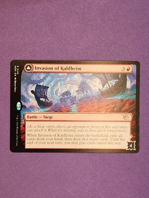 MTG - Invasion of Kaldheim - Regular Rare Battle Siege MOM 0145 Pack Fresh  Card
