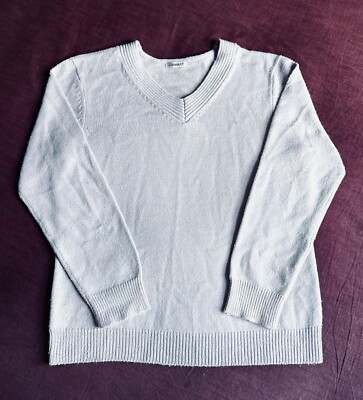 Womens Jumper DAMART Sire 14-16 UK Lilac Light Purple Long